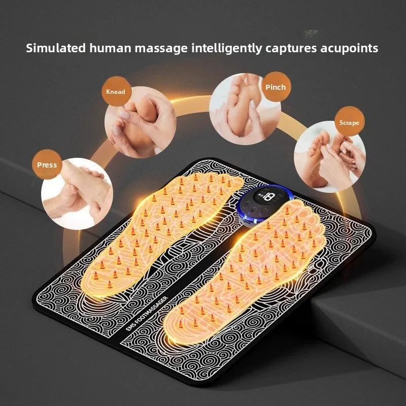 The Vega EMS Foot Massage Pad with Pulse Technology