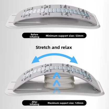 The Vega Inflatable Lumbar Reliever, Adjustable Air Bag Waist Support Plate to Relieve Lumbar Disc and Waist Stretching Artifact Wholesale