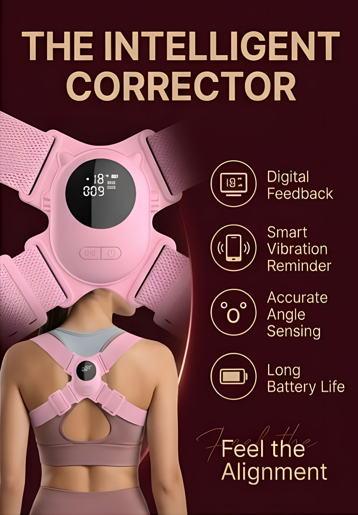 The Vega Posture Corrector - Landing Image 2