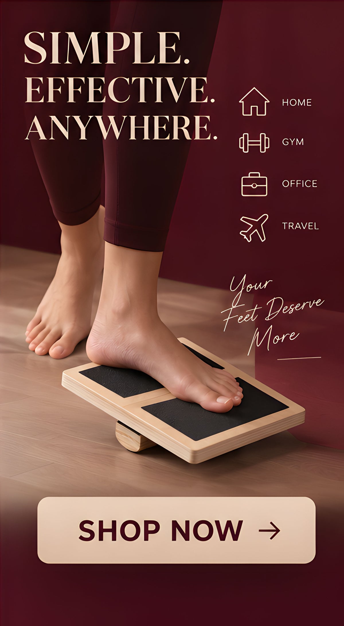 The Vega Ankle Balance Board - Landing Image 4