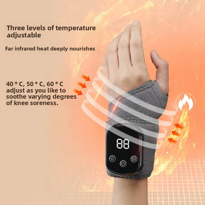 The Vega Electric Heating Ankle Protector with Vibration Massage and Graphene Technology