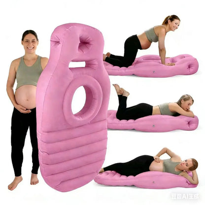 The Vega Inflatable Maternity Mattress O-Shaped Air Cushion
