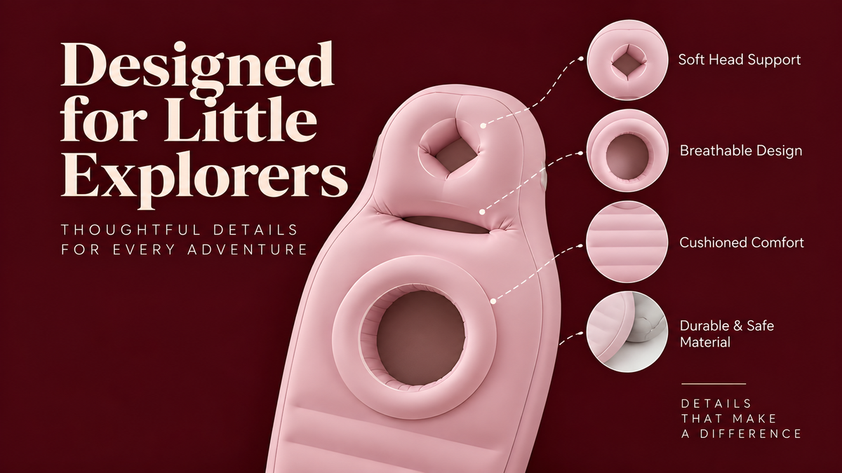 The Vega Inflatable Maternity Mattress O-Shaped Air Cushion - Landing Image 4