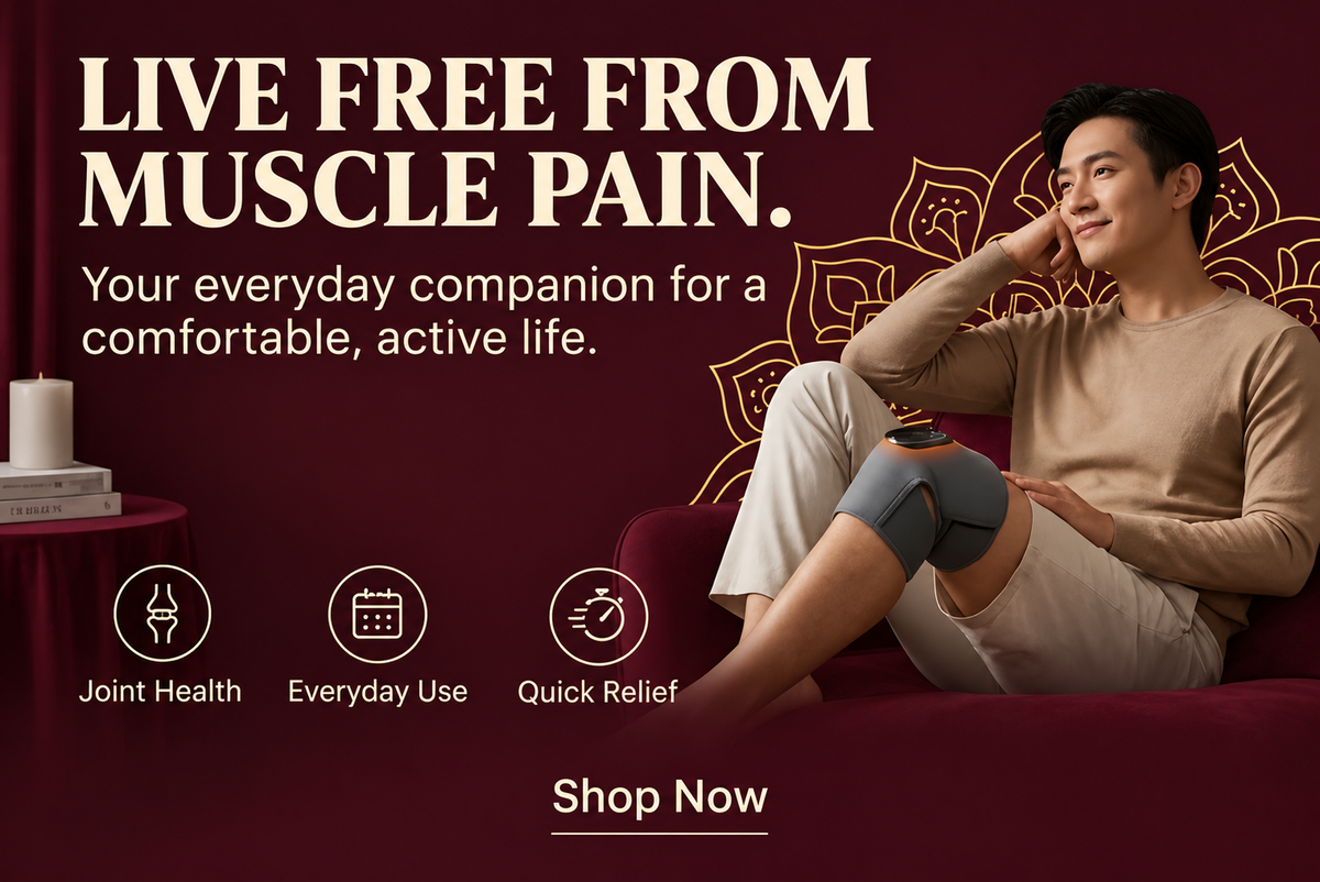 The Vega Electric Heating Ankle Protector with Vibration Massage and Graphene Technology - Landing Image 4