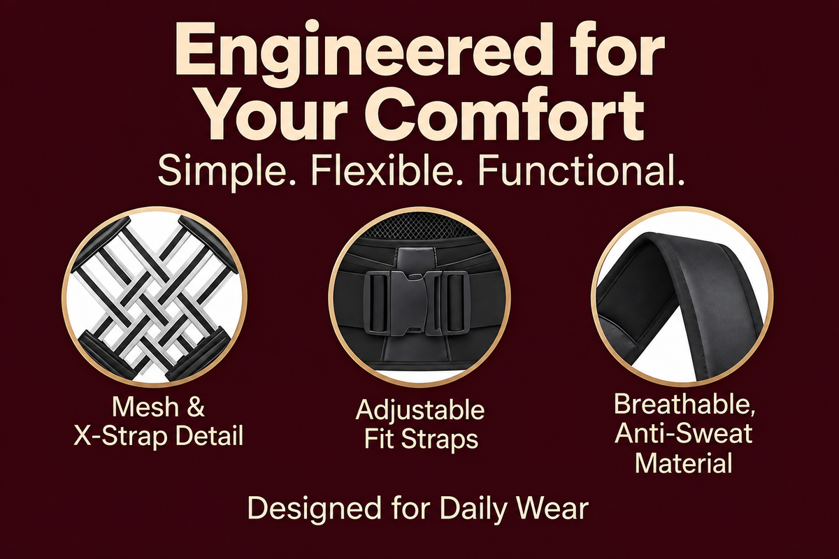 The Vega Posture Corrector for Shoulder and Back Support - Landing Image 4
